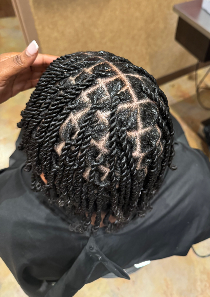Medium Two Strand Twist