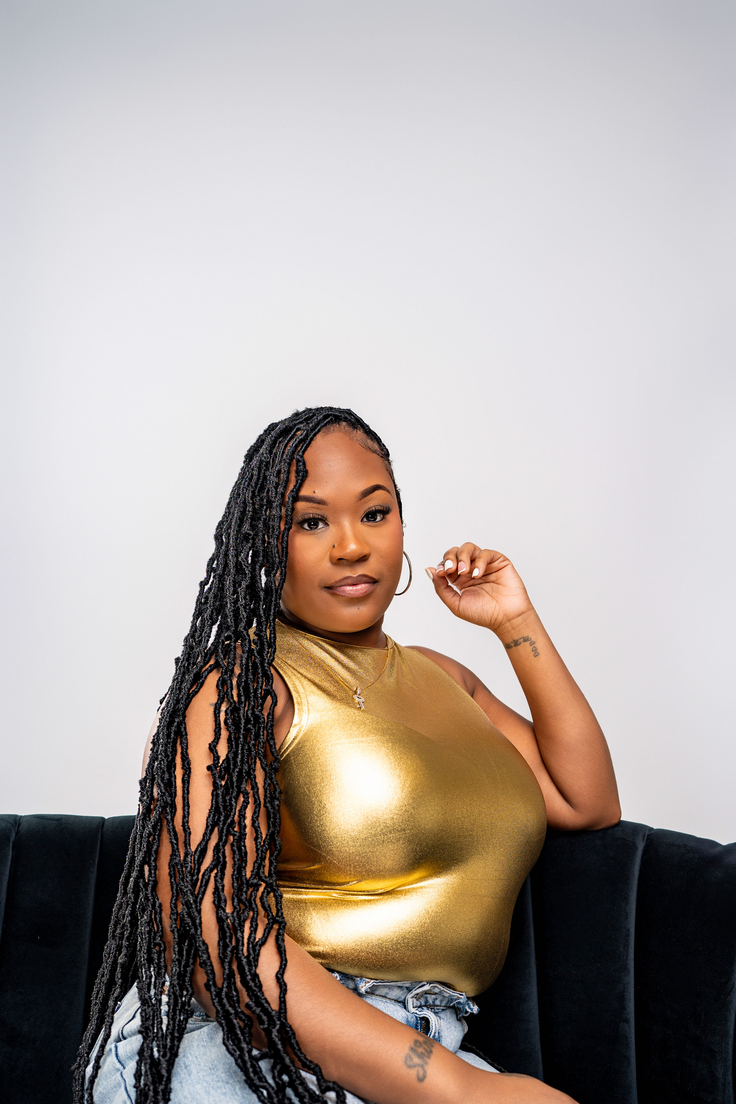 Natural 36in Soft Locs