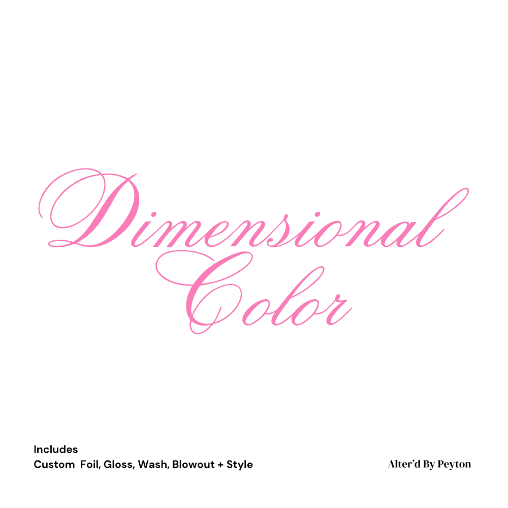 Balayage or Dimensional Color