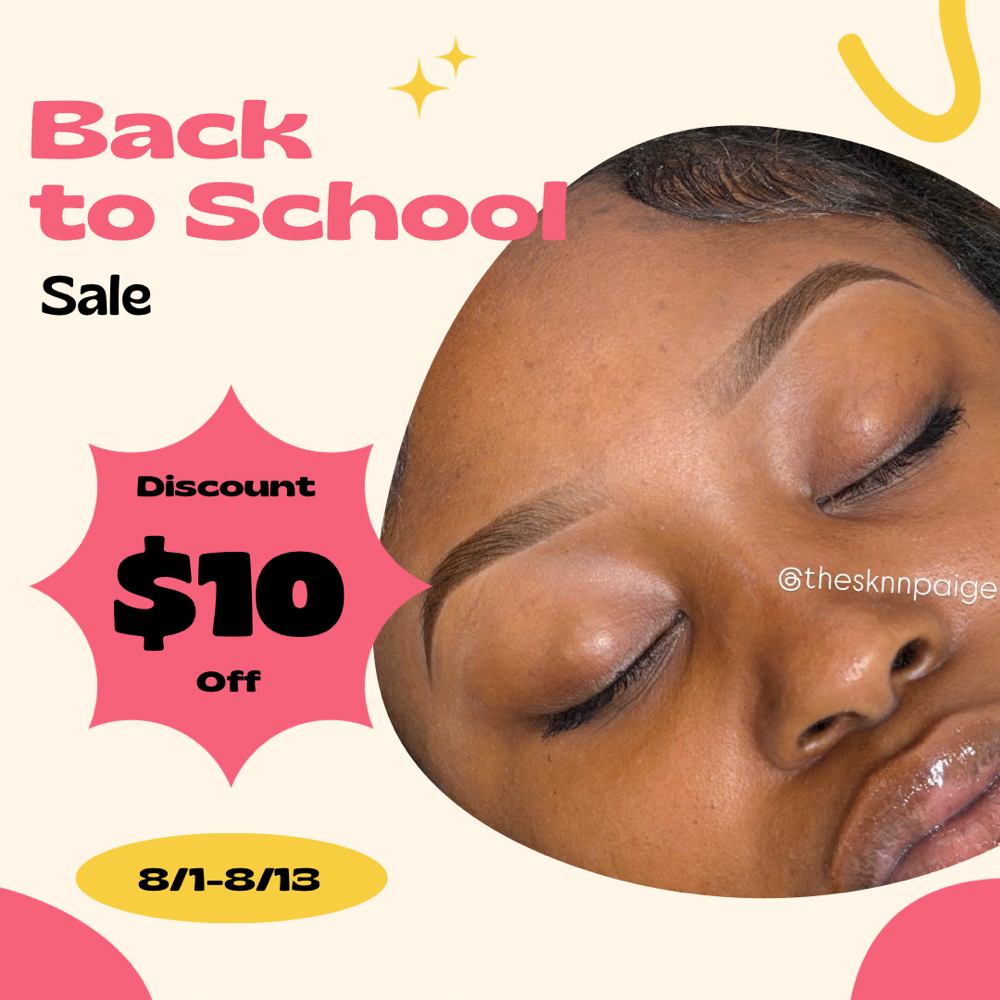 ✏️✨ 8/1–8/13 Back To School✏️✨ at The Sknn Paige in Columbia, SC