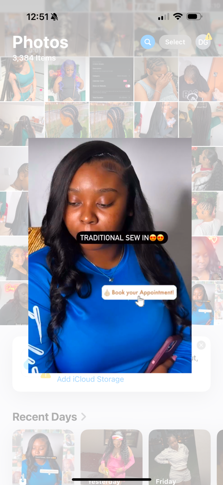 Sew-in