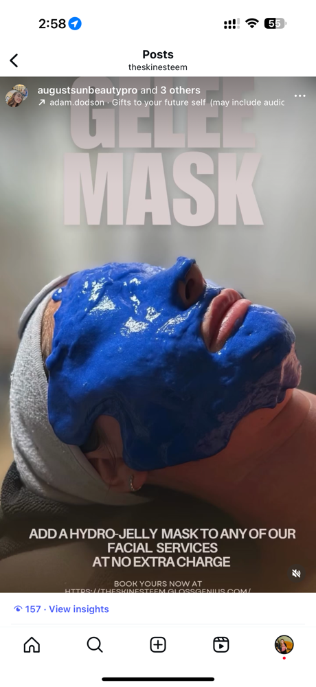 Jelly Mask + Massage Add On