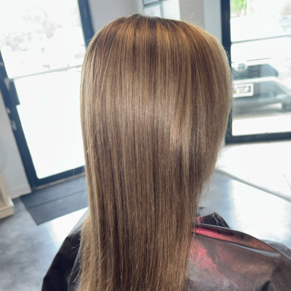 Full HL Touchup/root T-up Tone Cut at Red River Rooted & Co in Denison, TX