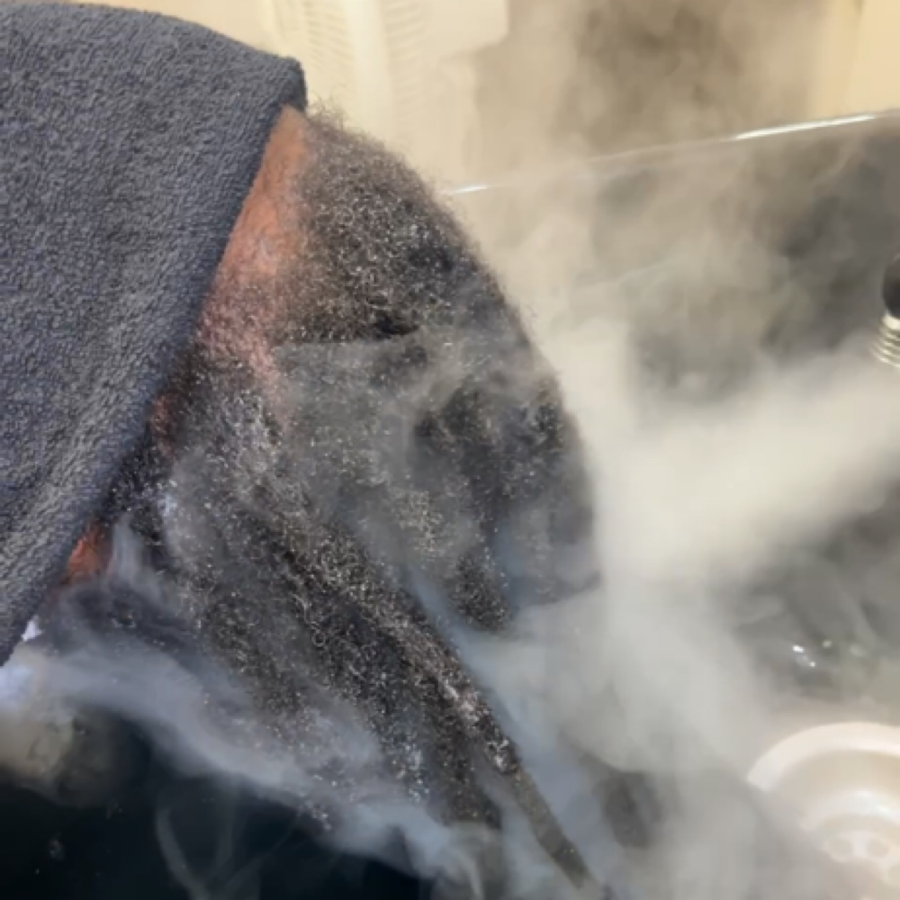Hair Steam Treatment at Luxx Marie in Charlotte, NC