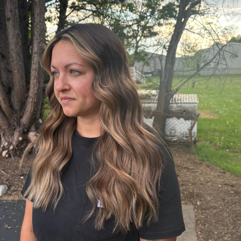Hand Painting-Balayage and Trim at Inspirational Design Boutique & Salon LLC in Fishersville, VA