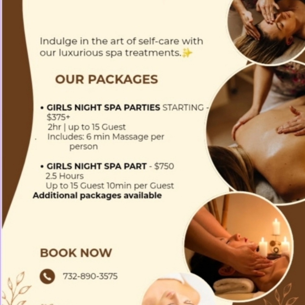 Girls Night Spa at Elevate Hair and Body Spa LLC in Farmingdale NJ, NJ