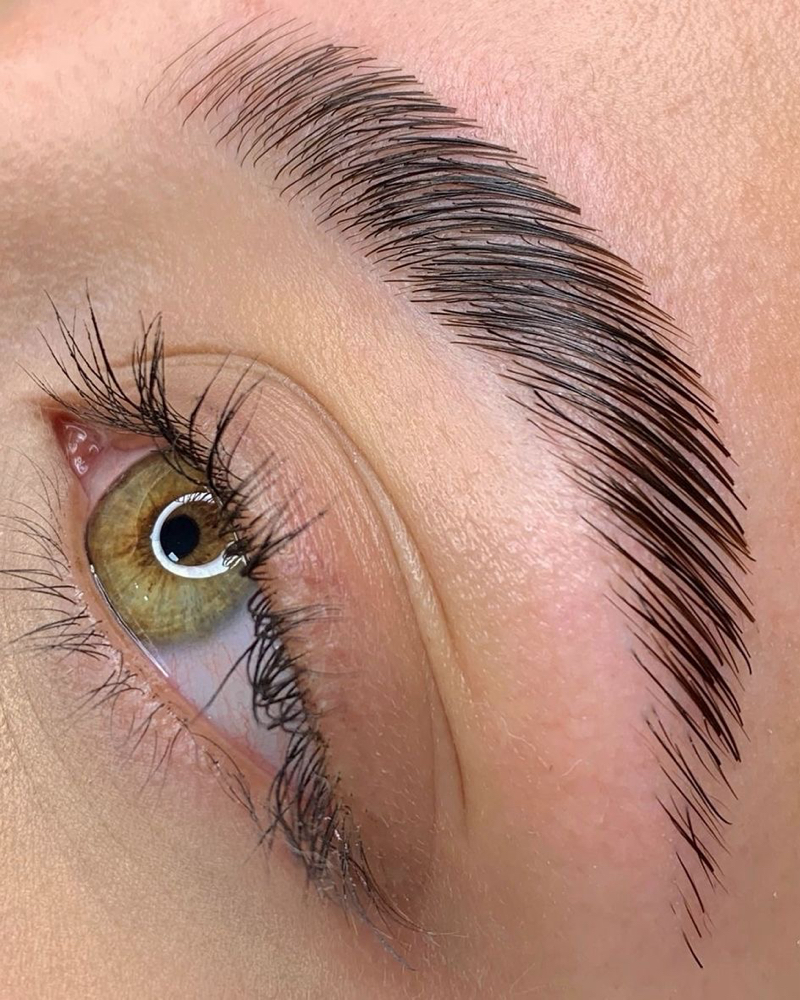 Brow lamination