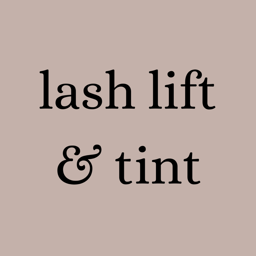 Lash Lift & Tint