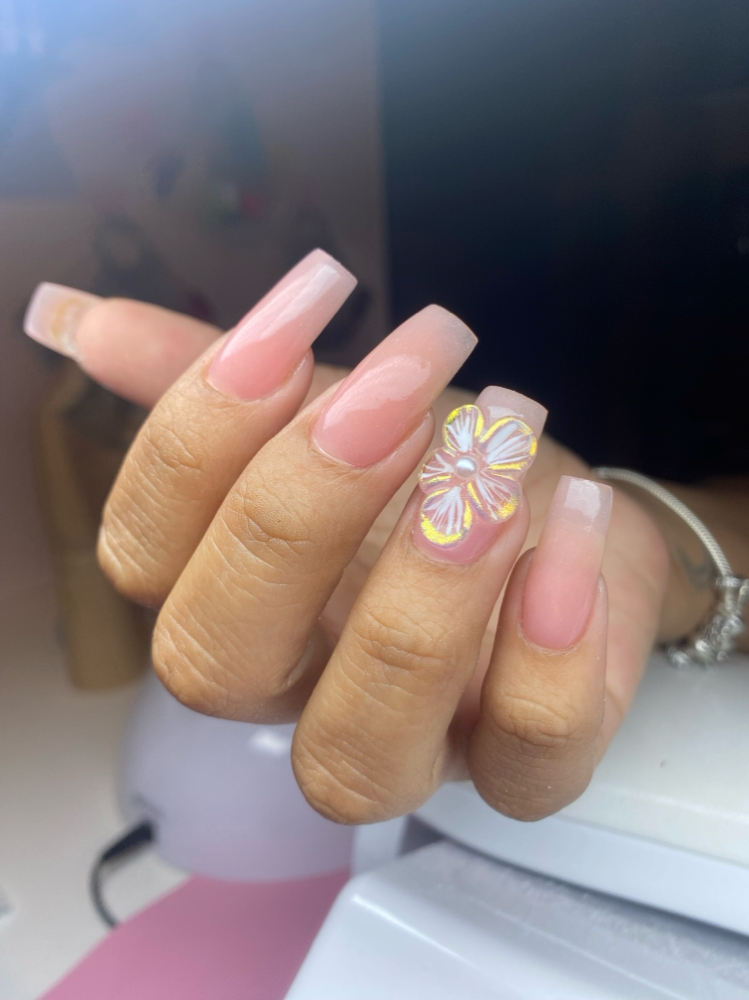 Medium Acrylic/Polygel Full Set
