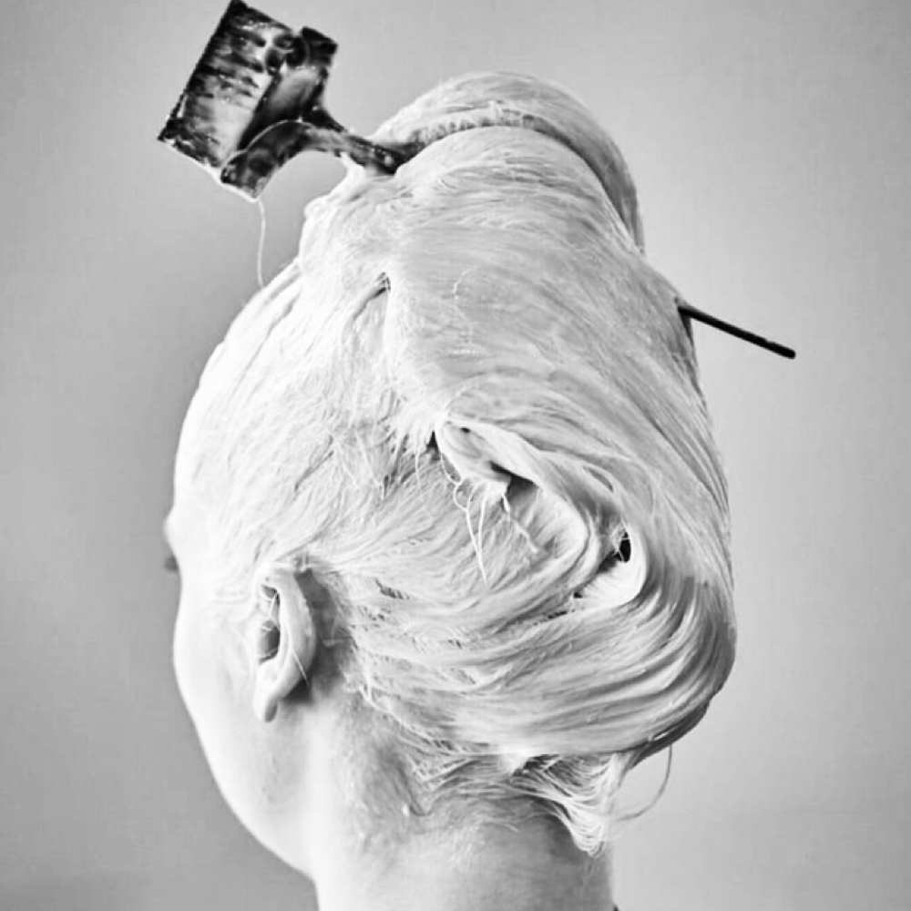 Platinum Card/All Over Blonde at The Hair Lounge in winfield, KS