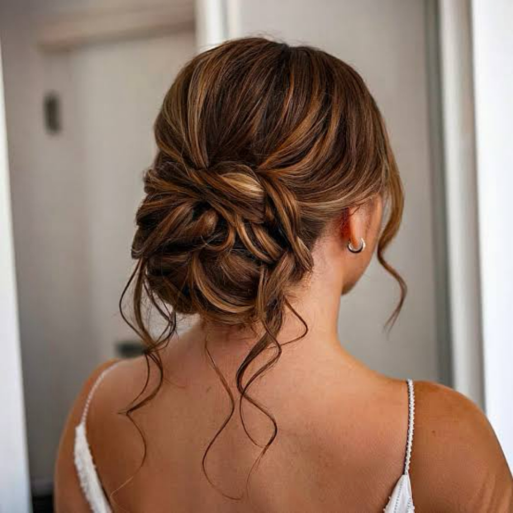 Wedding / Prom Up-Do at Ember & Ivy Salon in Henderson, TN