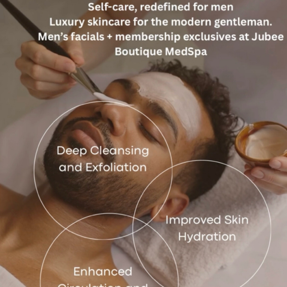Men’s Facial at Jubee Boutique MedSpa in Annapolis, MD