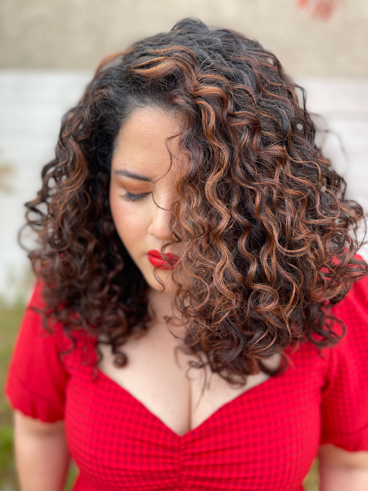 Color My Curls (No Cut)