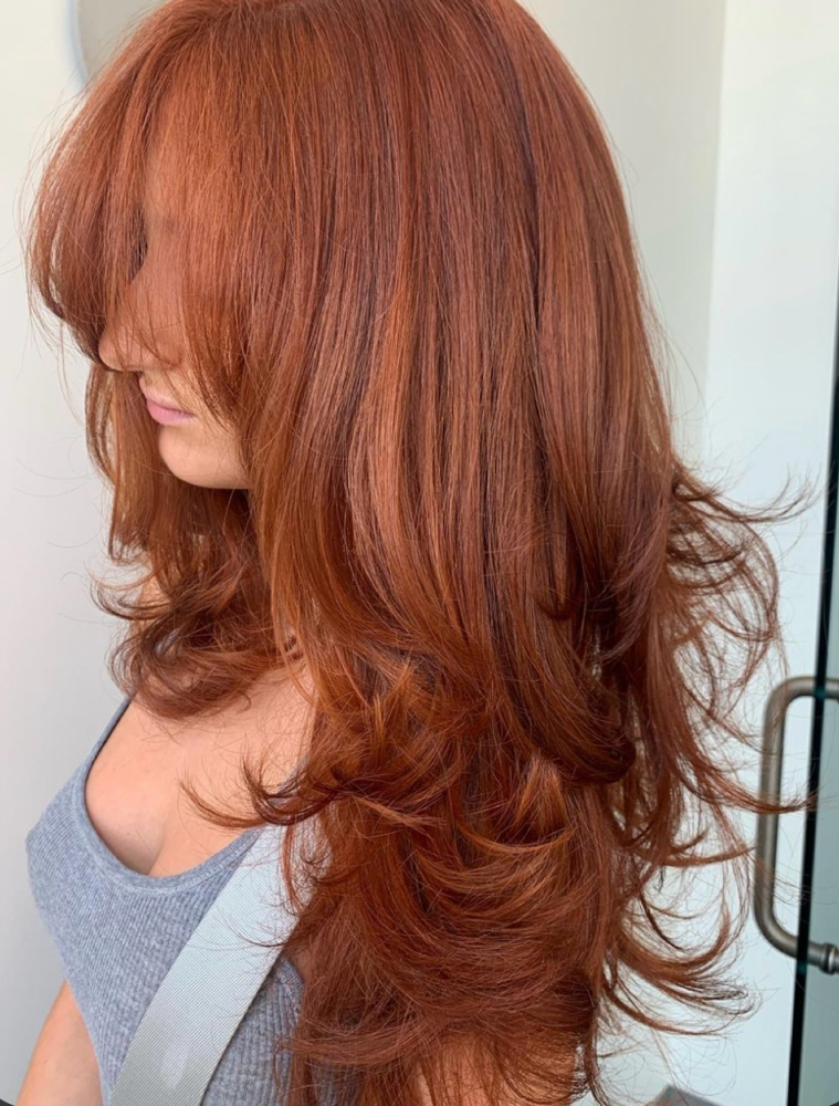 Womens Long Haircut