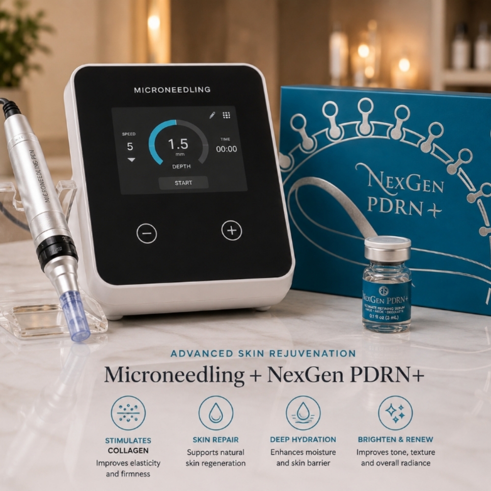 Microneedling +  Salmon DNA at SUBLIME BEAUTY STUDIO in MONTEREY, CA
