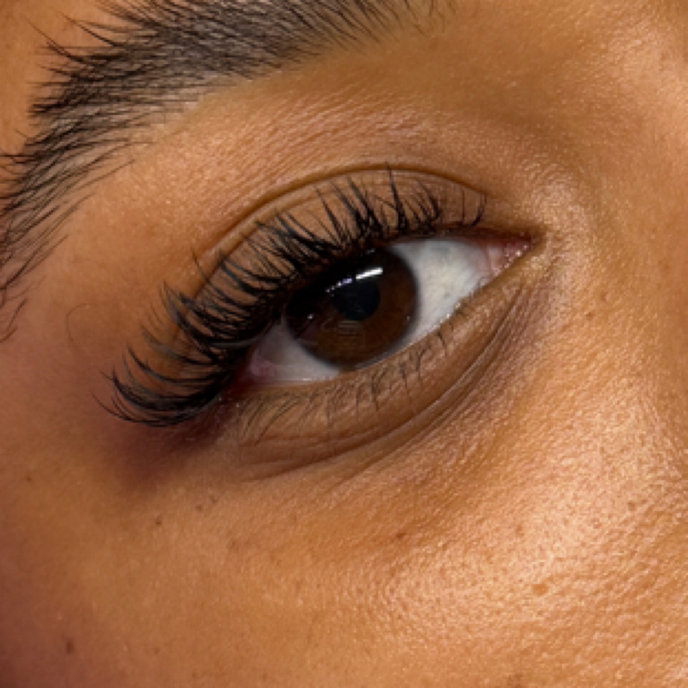 Hybrid Lash Set at Lucky Studio in Grand Rapids, MI