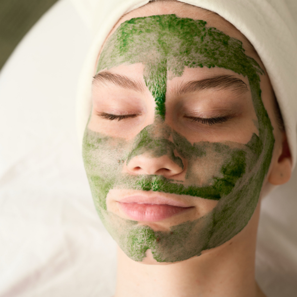 Green sea peel at Hygge Skin in Miami Fl, FL