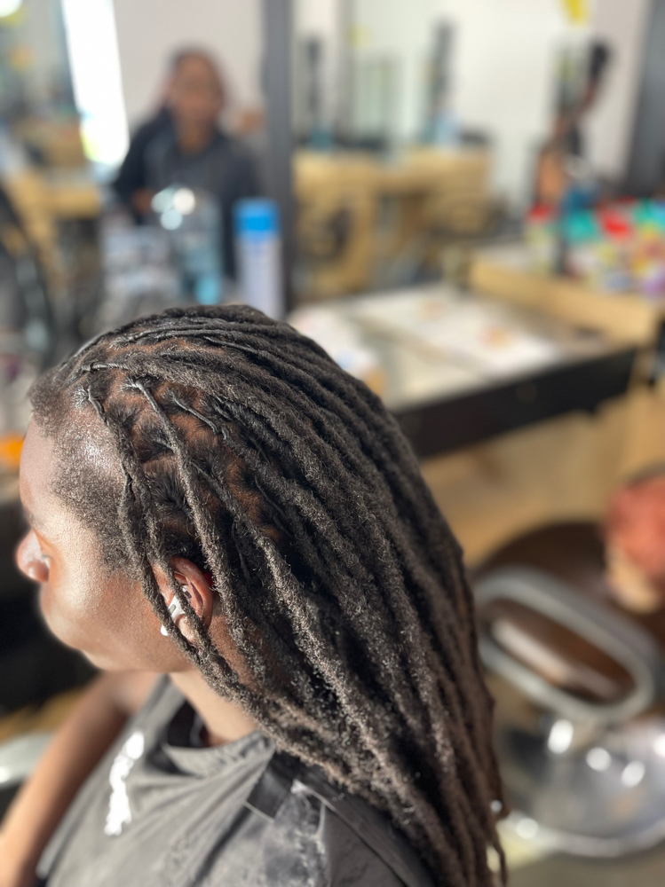 Palm Roll Retwist (LONG)