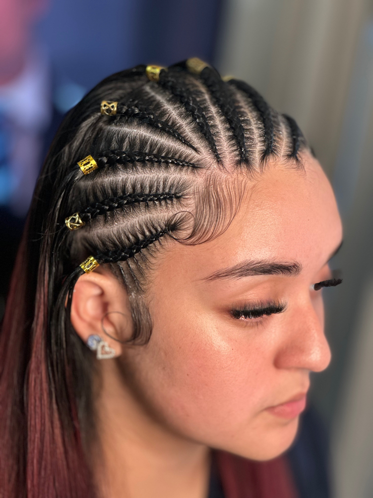 Half braids (natural hair)