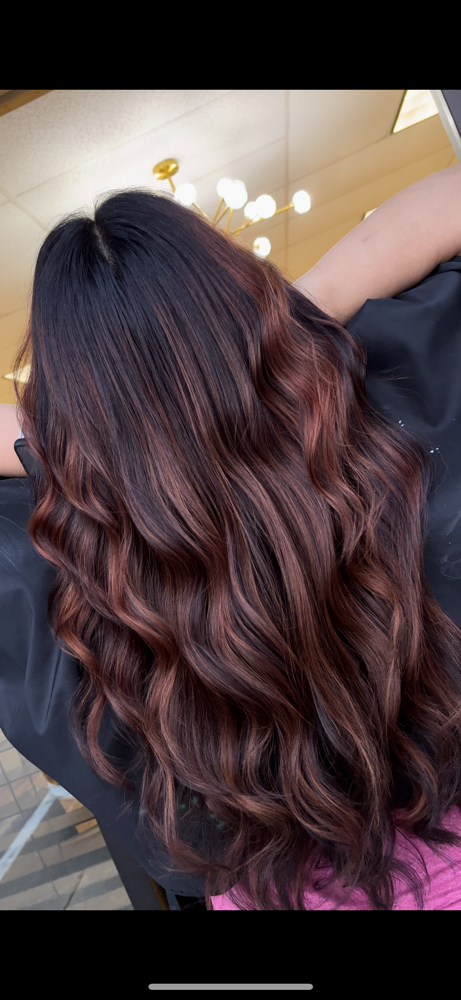 Partial Balayage + Toner