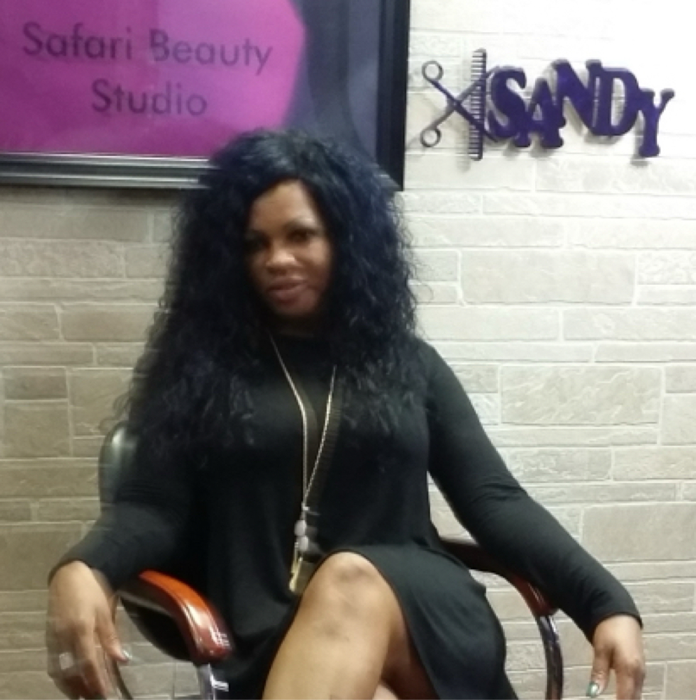 Book your mobile hairstylist today at Hair By Sandy Safari Salon in Henderson, NV