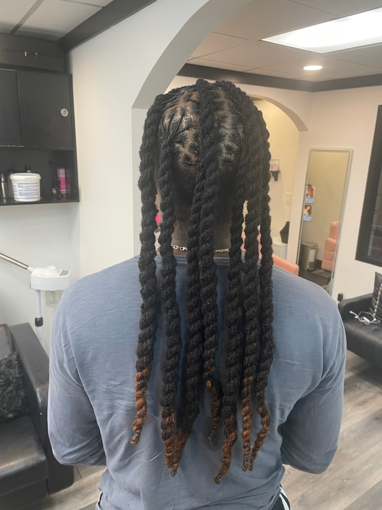 Long Locs at Lateeka’s Natural HairCare in Nashville, TN