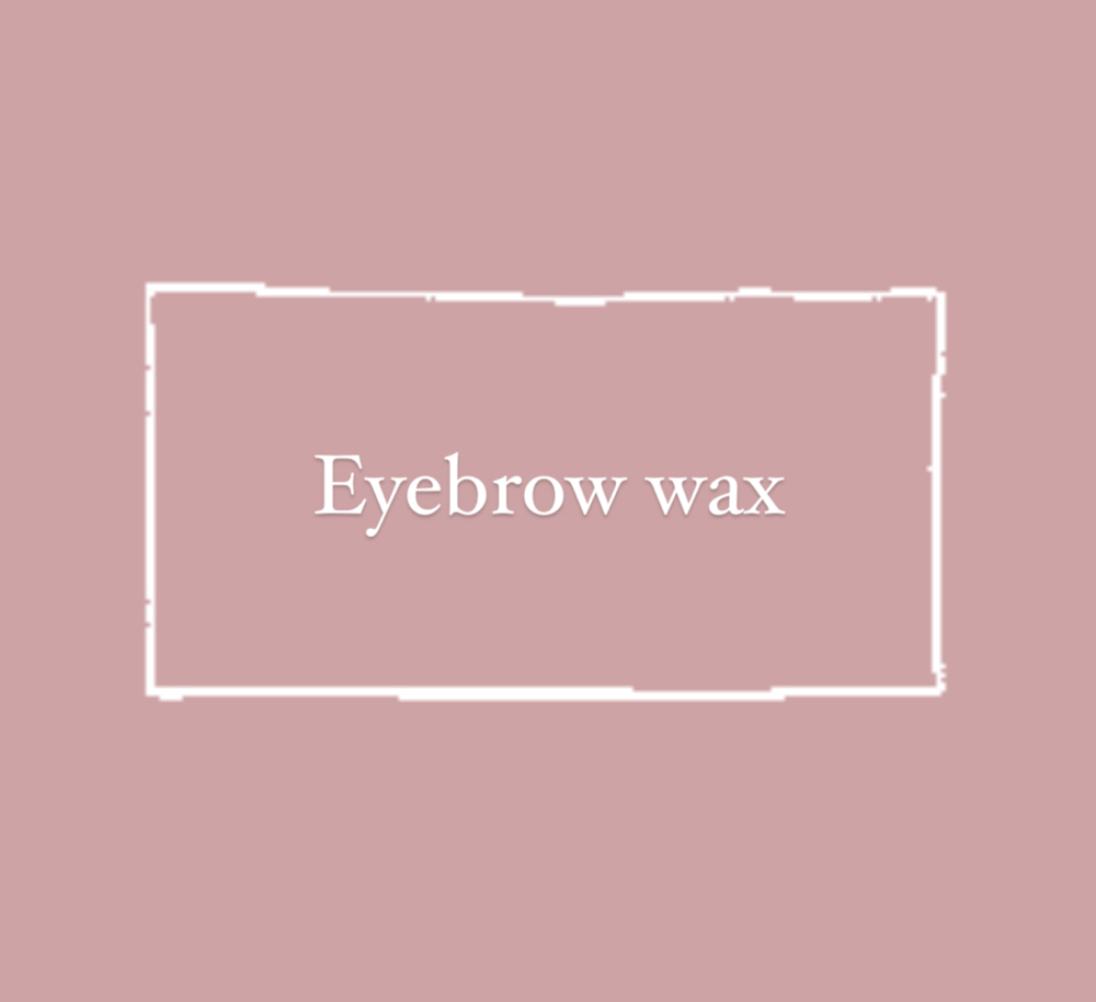 Eyebrow Wax