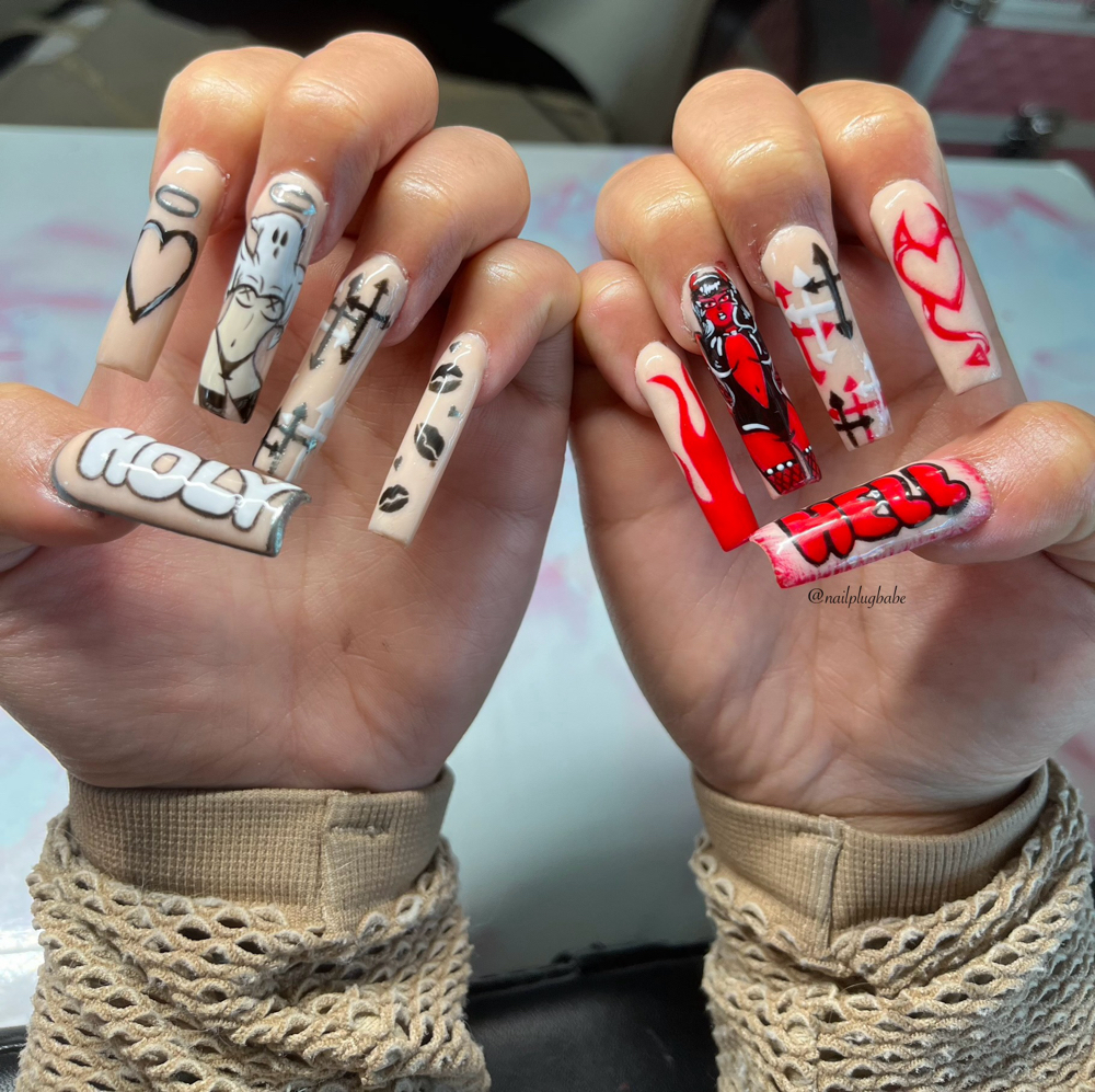 XL ACRYLIC FULL SET at Nail Plug 775 in Reno, NV