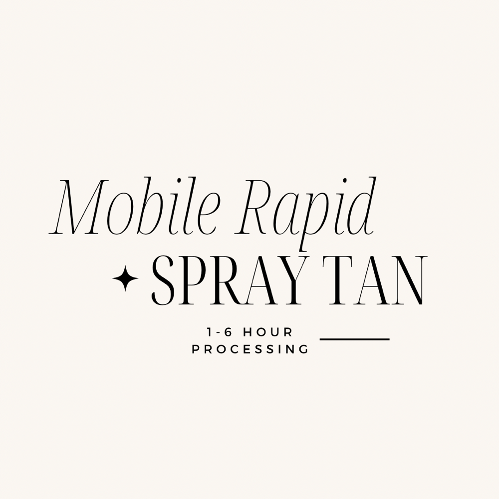Custom Mobile Rapid Spray Tan
