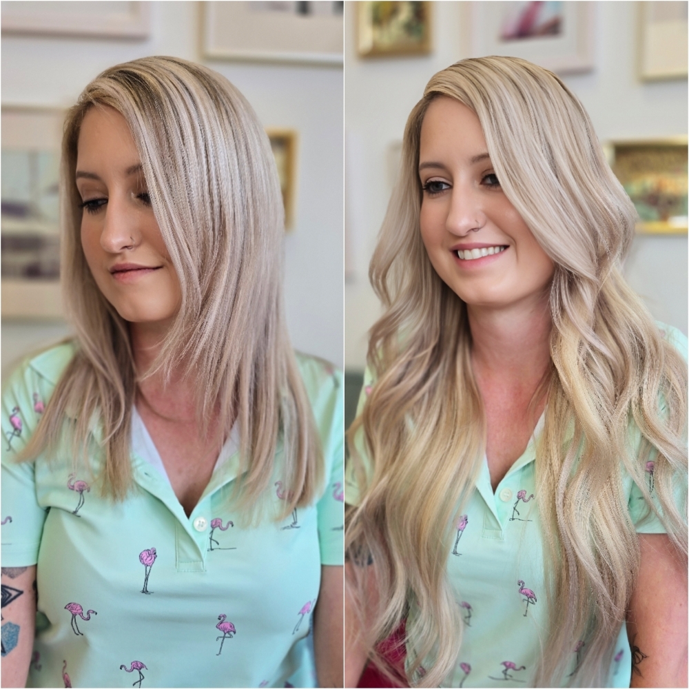 Extension Consultation-Tape Weft at Serendipity Hair Studio in Knoxville, TN