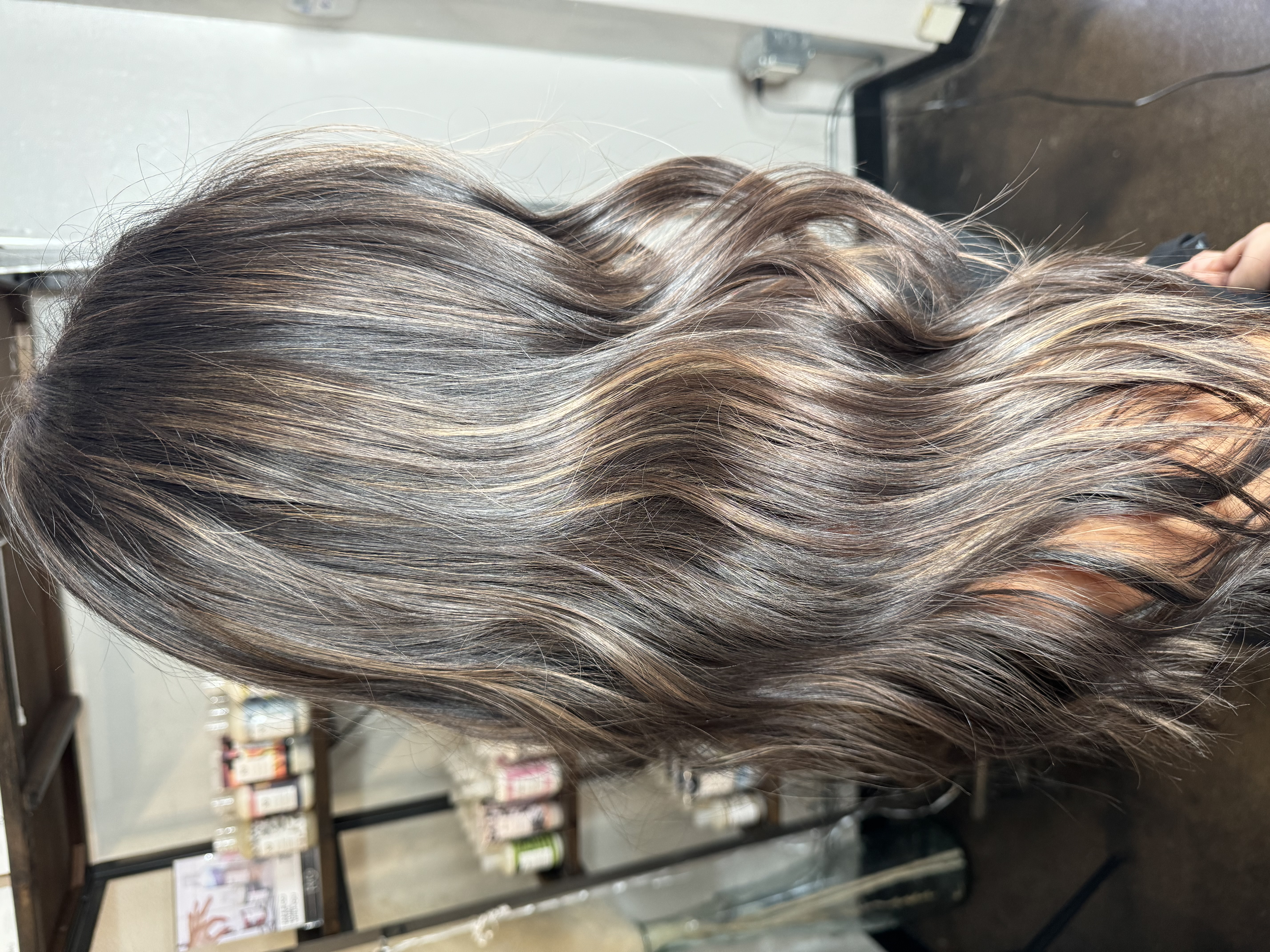 Partial Balayage & Haircut at Looks by Lizzie in Fullerton, CA