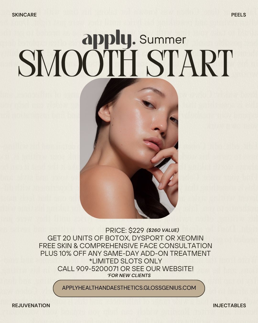 Apply.® Summer Smooth Start!