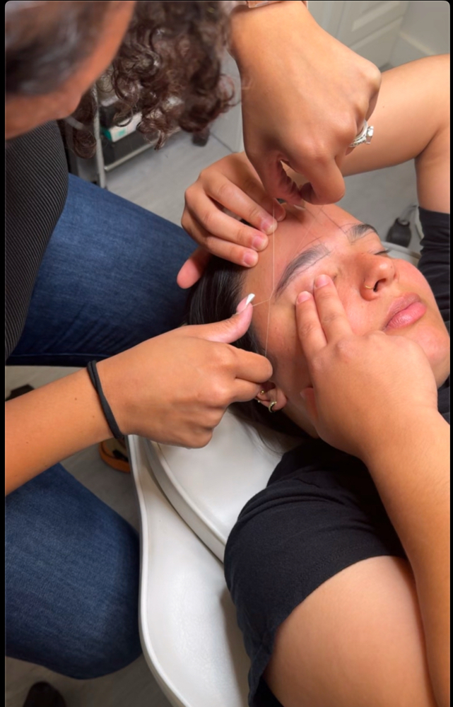 Eyebrow Threading