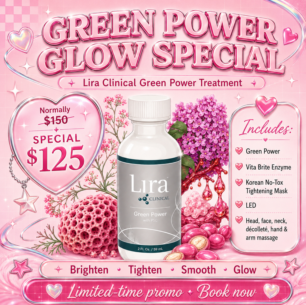 Green Power Glow Special at Vivi Esthetics LLC in Tempe, AZ
