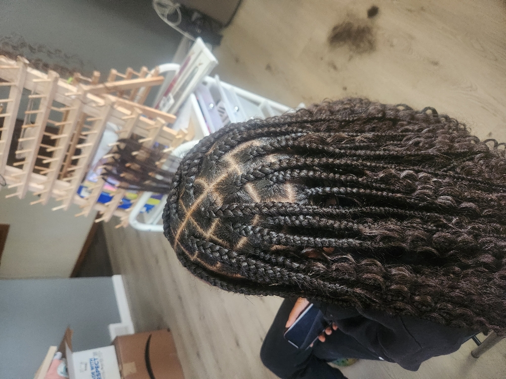 Med BOHO knotless