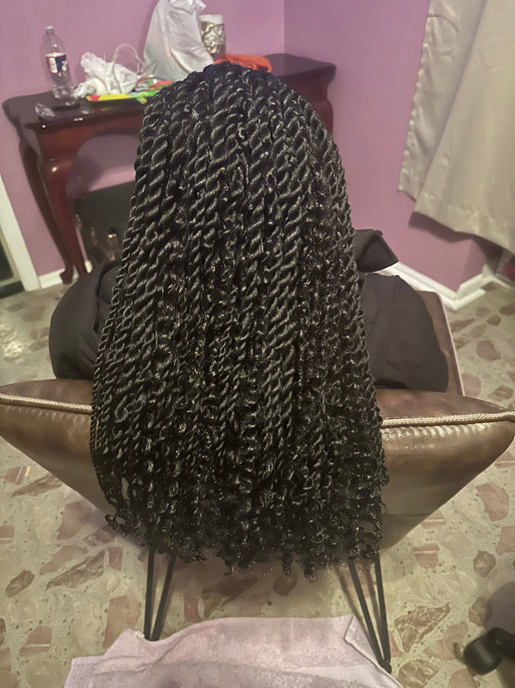 Large Bahama Knotkess Box Braids