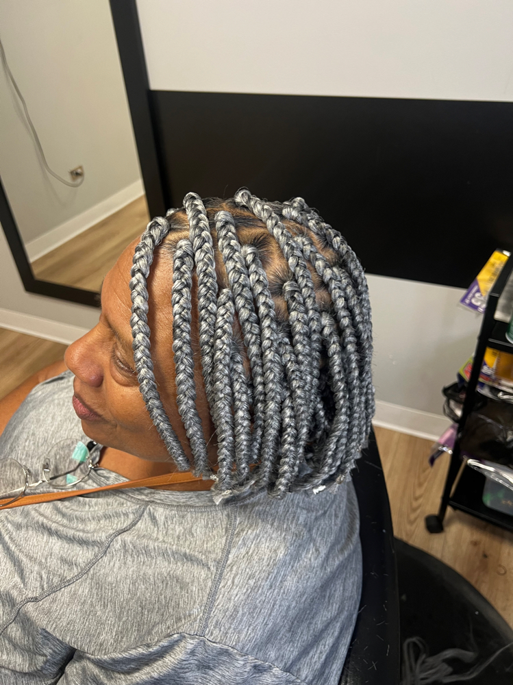 Medium Braided Bob