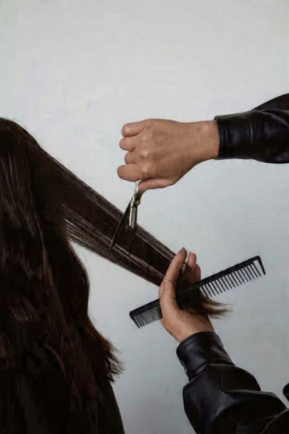 Haircut 💇🏻♀️ at Hairbyluna in Madera, CA