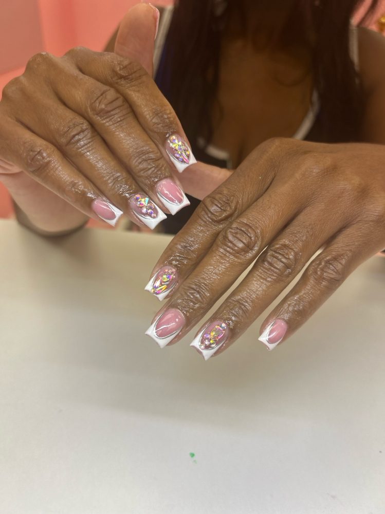 Acrylic Nail Overlay