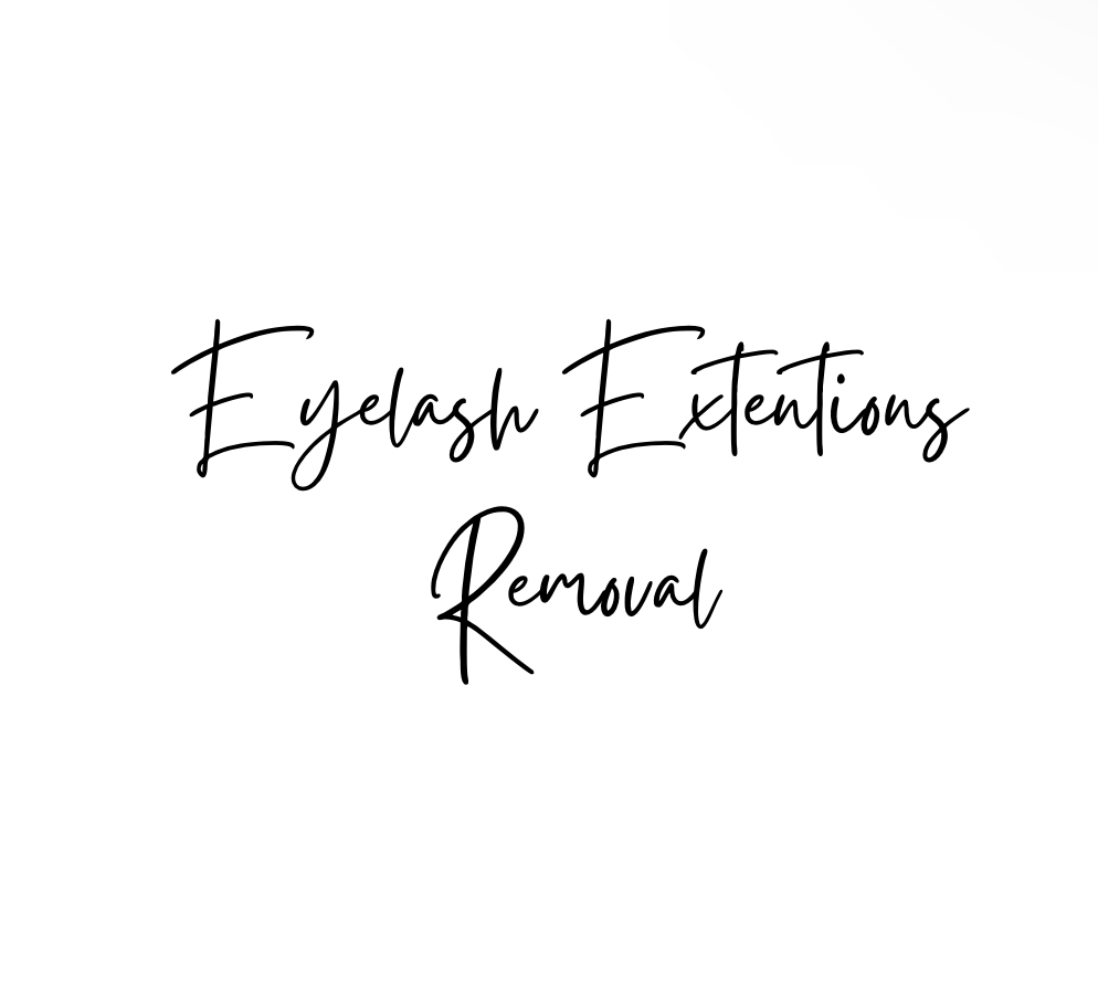 Lash Extentions Removal