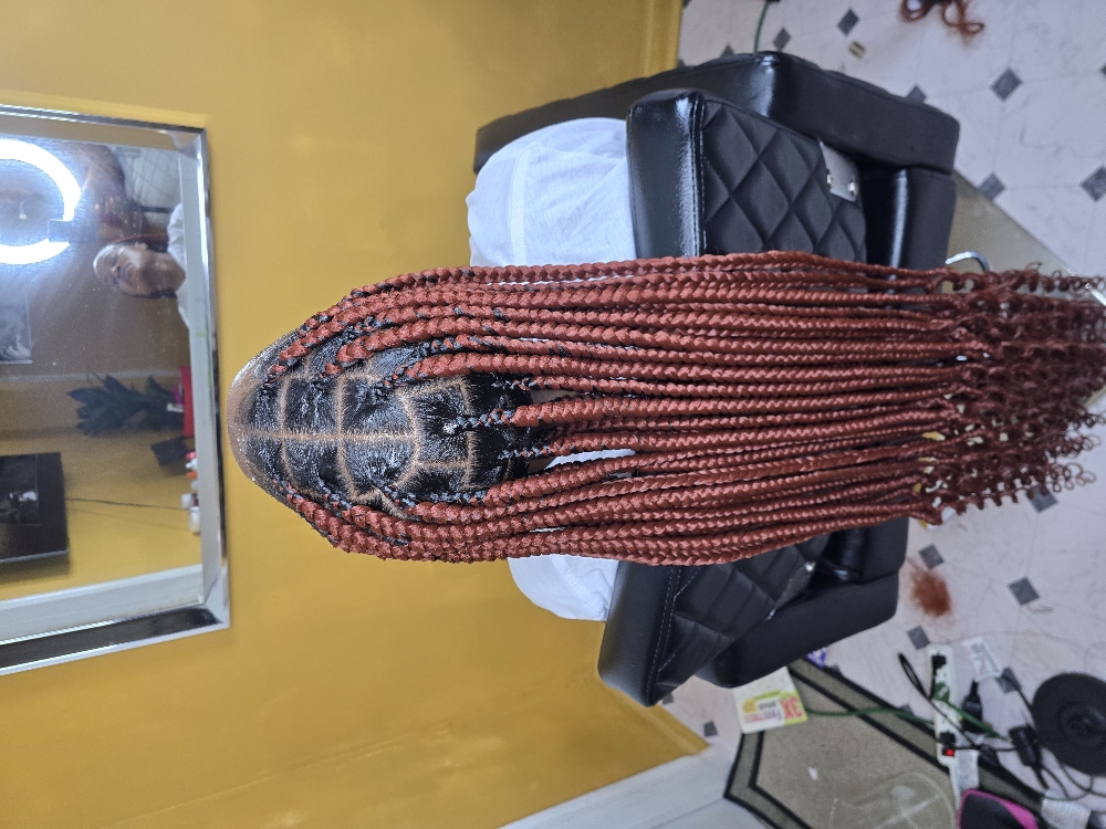 Jumbo Butterfly Braids at Braids By Veronica in Lanham, MD
