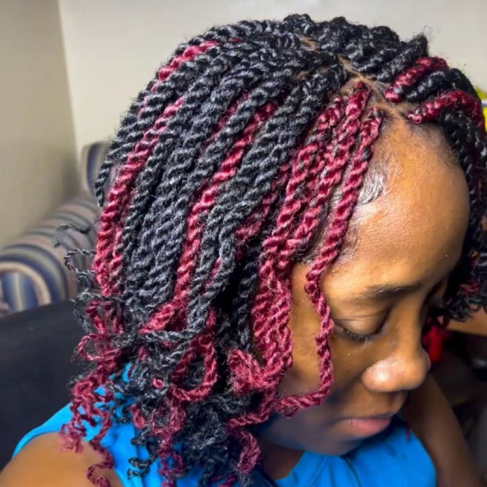 Small/medium Senegalese/kinky Twist at Bita’s Beauty Glam
