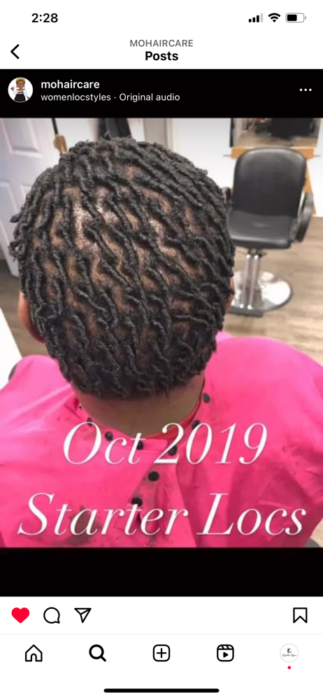 Small Starter Locs-150-250 Locs