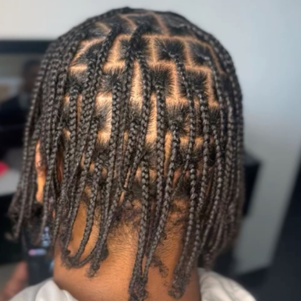 Mens Box/Single Braids at Jay’s Fades & Braids in Fort Scott, KS