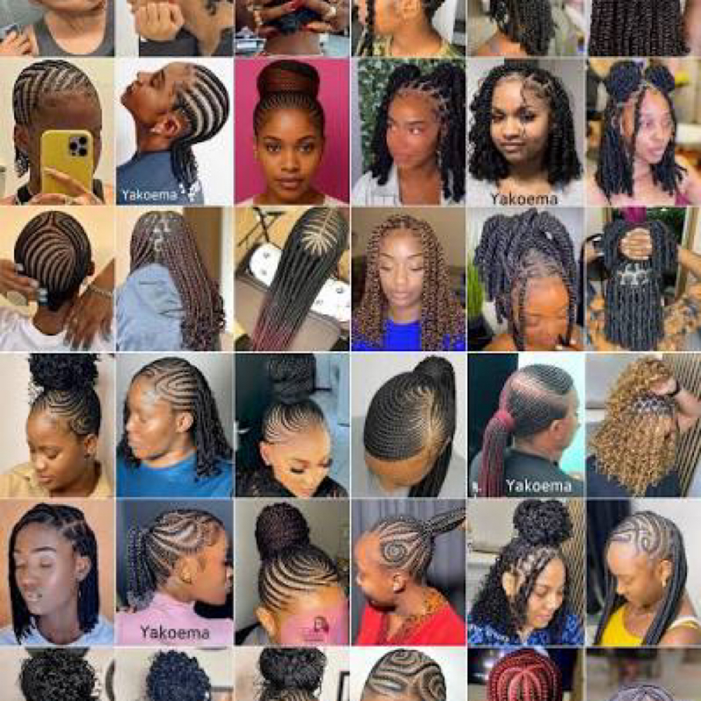 Other Services Or Custom Braid at Yawa Hair Braiding & Locs in Texas, TX