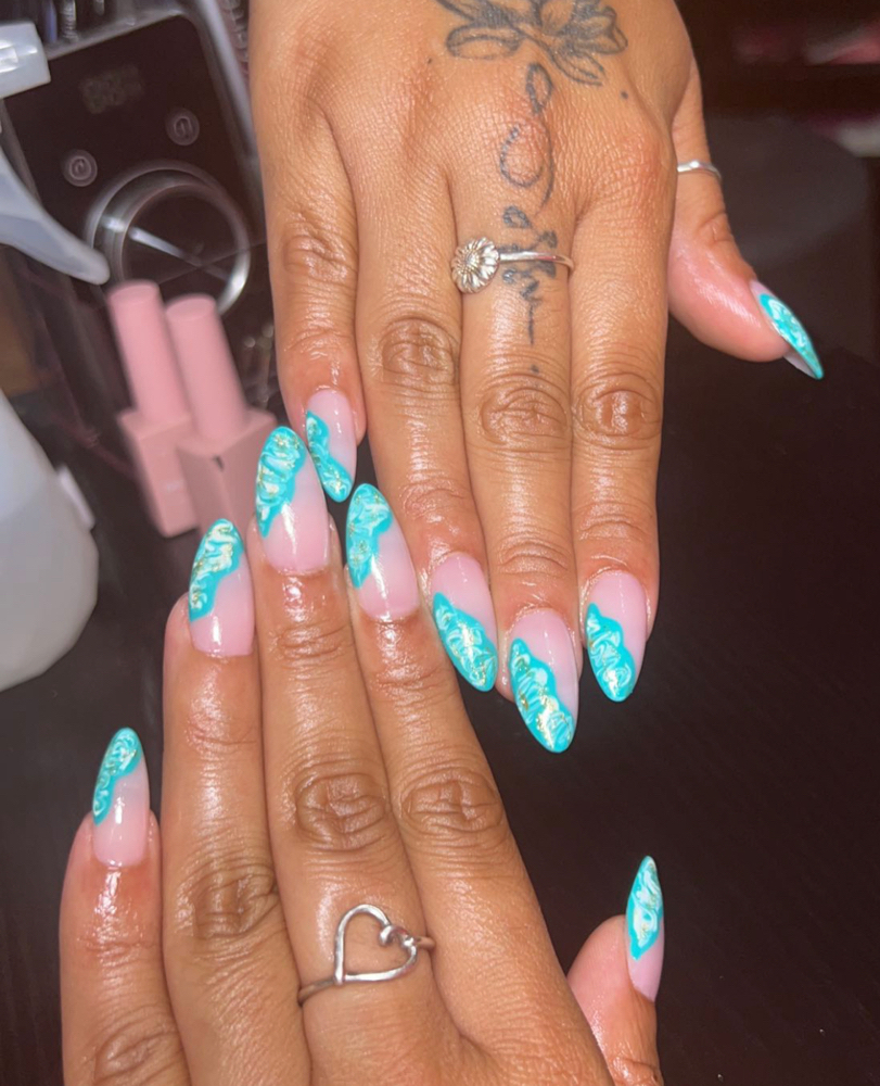 Medium Gel X w/ Design