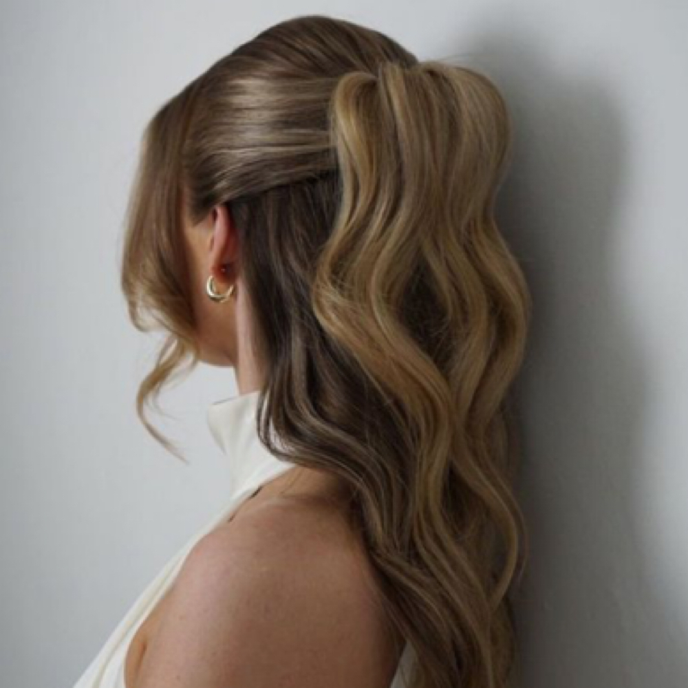 Half Up Half Down at HairXStarr in Corona, CA