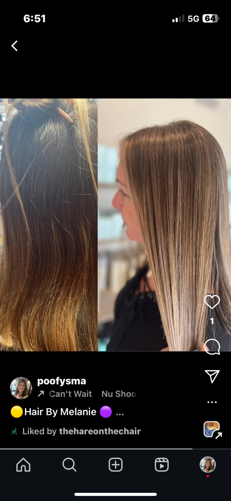 Root Color only at BeautyMel in East Greenwich, RI