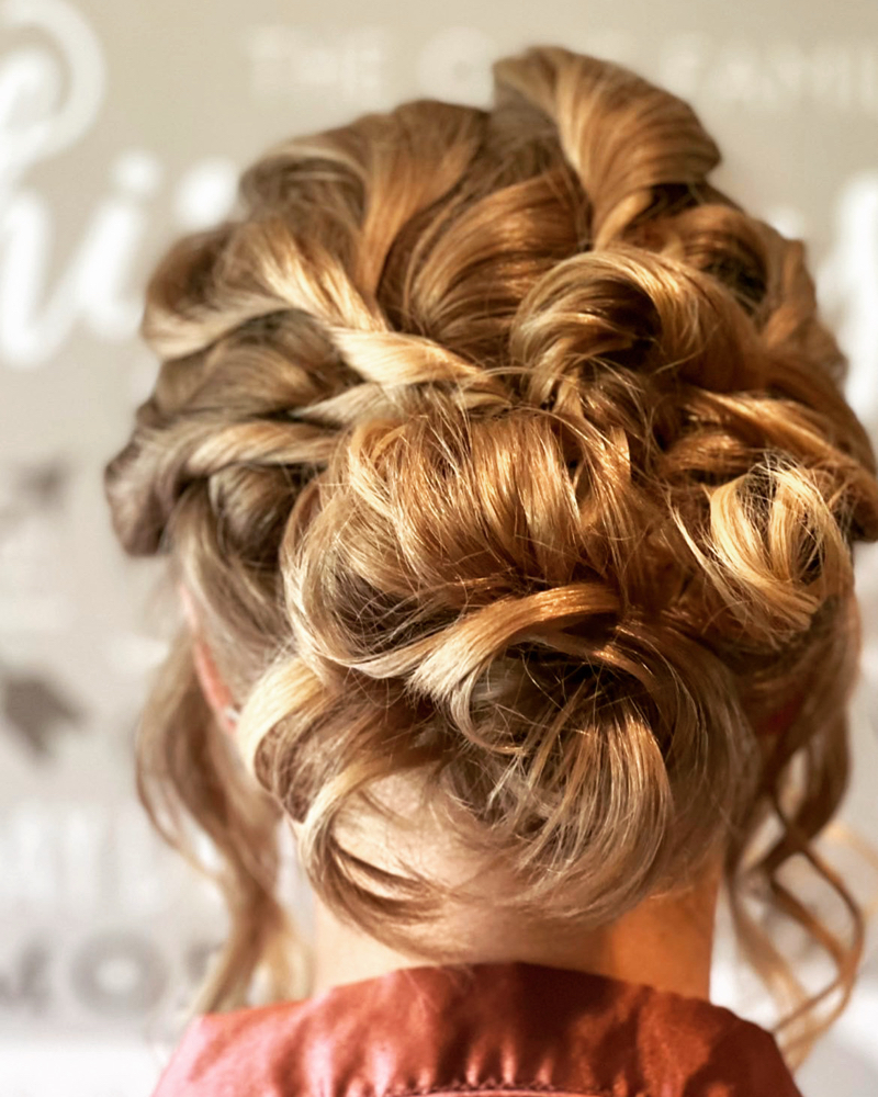 Bridal Updo Styling at Pure Elegance Salon & Spa LLC in Sheboygan, WI