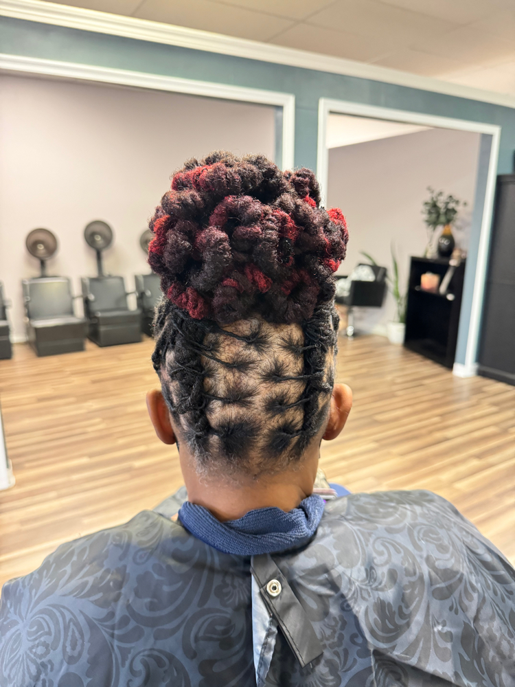 Loc Retwist & Style at Ashley Nicole's Beauty Bar in Oxon Hill, MD